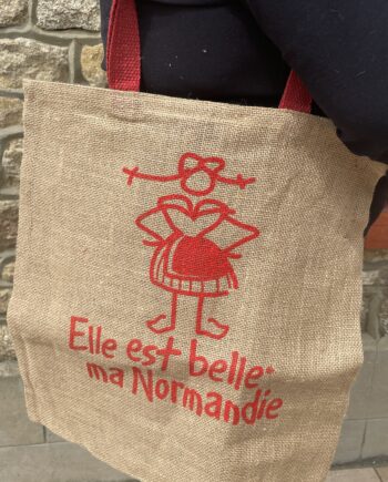 Sac en toile de jute.