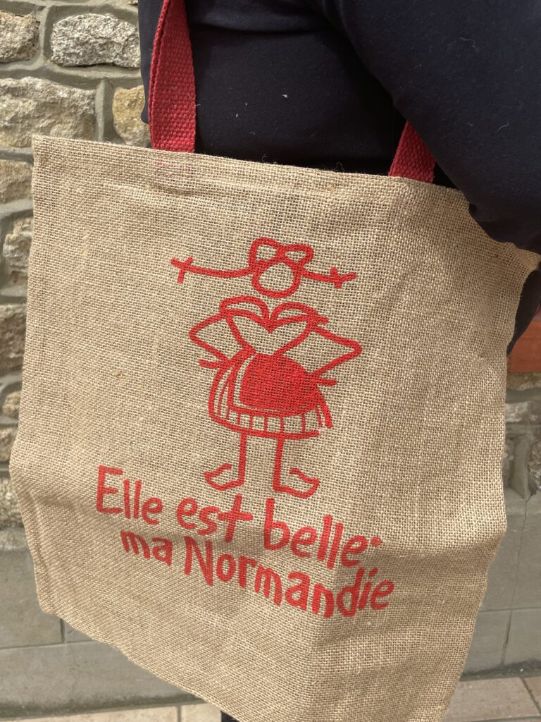 Sac en toile de jute.